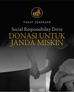 Social Responsibility Drive: Donasi untuk Janda Miskin