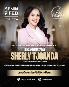 Bincang Bersama Sherly Tjoanda